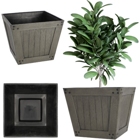 KADAX Pot De Fleurs Cache-Pot pour Balcon Terrasse Couleurs
