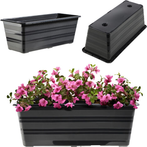 KADAX Pot de Fleurs de Balcon 40cm Jardinière