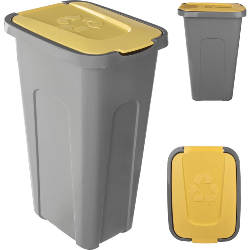 Kadax - Poubelle Conteneur pour Ségrégation Poubelle 30L avec Couvercle