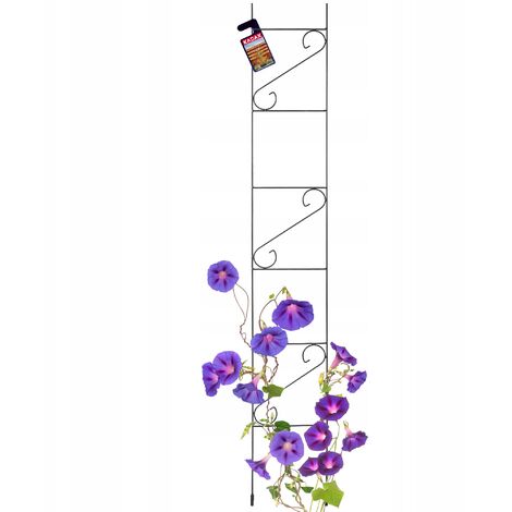 KADAX Rankgitter, Rankhilfe aus Stahl, Kletterhilfe für Garten, 180 cm