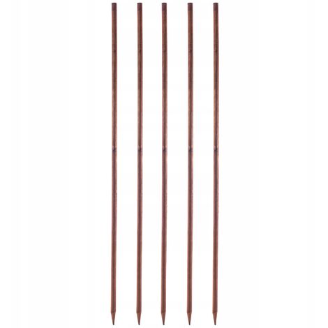 KADAX Rankhilfe aus Holz, imprägnierte Pflanzstäbe, Kletterpflanzen-Stab, 180cm