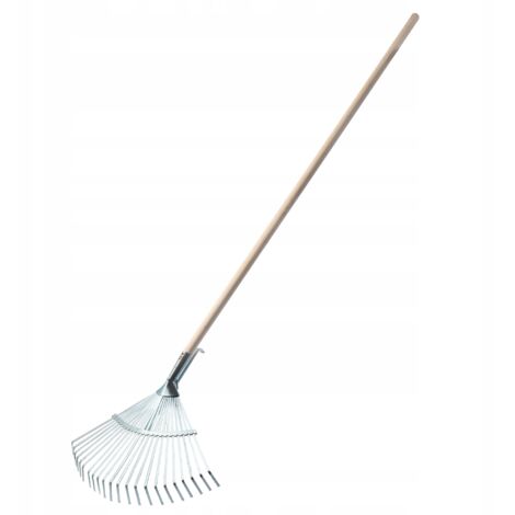 KADAX Râteau à Feuilles d'Herbe avec Ruban Ajustable 30 cm