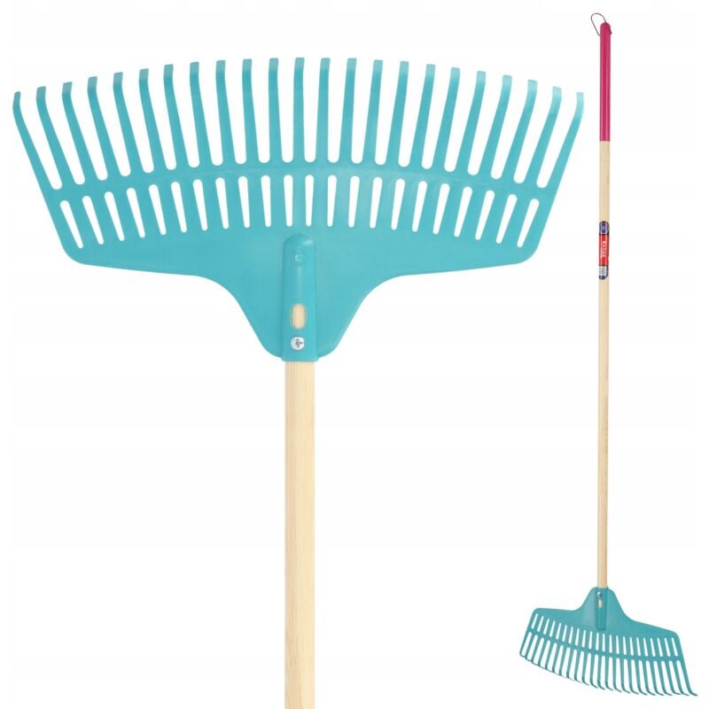Kadax - Râteau à feuilles en plastique pour femme 170 cm
