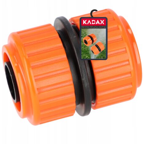 KADAX Reparación de Manguera de Jardín de Plástico ABS, Conector, Acoplamiento Rápido, Conector de Manguera, Conector de Jardín, Conector de Manguera (3/4 Pulgada)
