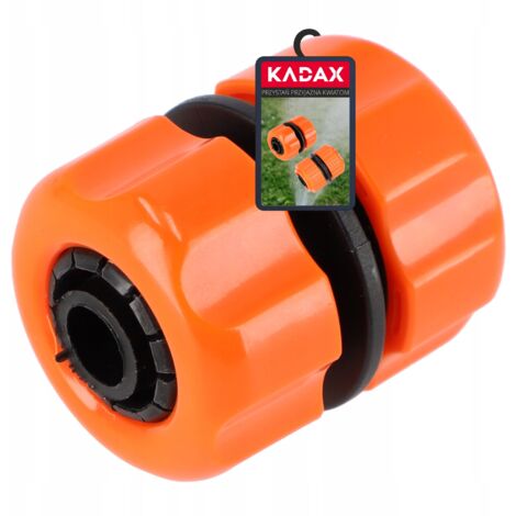 KADAX Riparazione tubo da giardino in plastica ABS, connettore, accoppiamento rapido, raccordo per tubo, raccordo da giardino, raccordo per tubo (1/2 pollice)