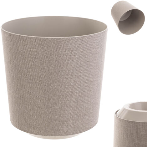 KADAX Runder Pflanztopf, 30 cm, Beige