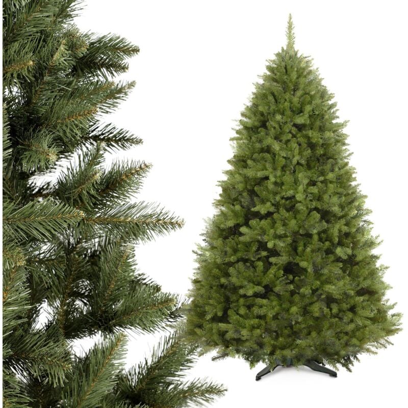 Kadax - Sapin de Noël artificiel Epicéa 180 cm Naturel Caucasien