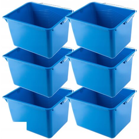 KADAX Secchio per vernice con manico 8 litri 6 pz