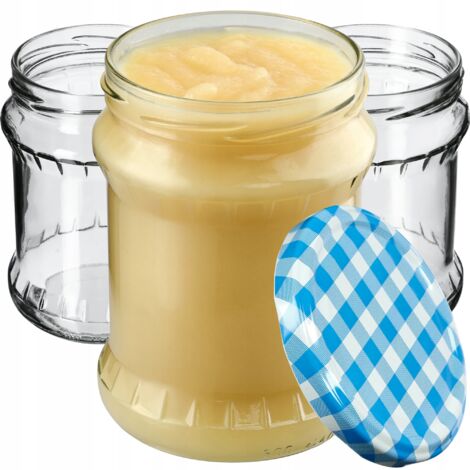 KADAX Słój Anna 500ml fi82 TO-500/8 pakiet 8szt +
