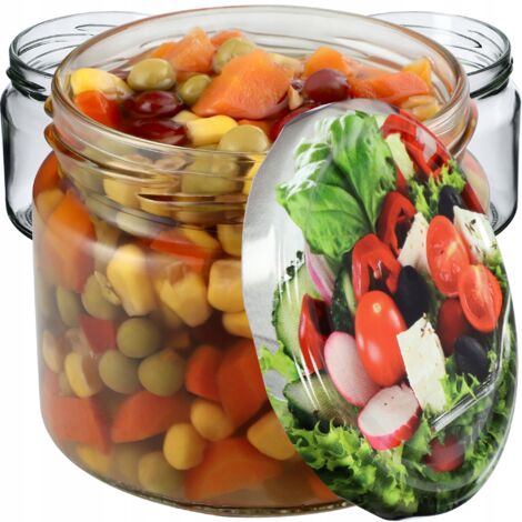 KADAX Słój Berti 330ml fi82 TO-330 pakiet 10szt +
