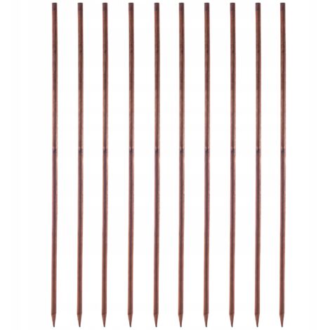 KADAX Soporte para Plantas de Flores Estaca Impregnada 10uds