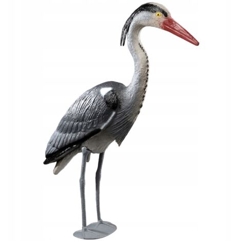 KADAX Statuetta da giardino Decorazione da giardino Decorazione airone Grande 70 cm xXL