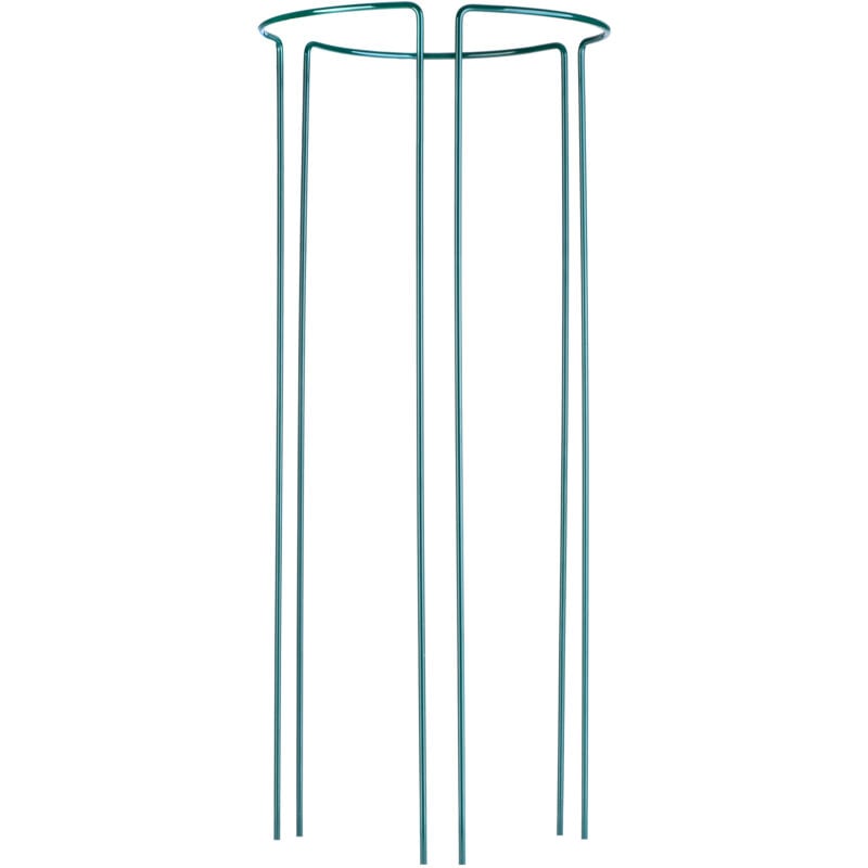 Kadax - Support de Jardin pour Fleurs Support pour Plantes en Métal 90cm Pince 3 pcs