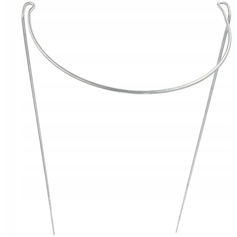 KADAX Support de plantes en acier semi-circulaire solide pour plantes - Pour rosiers, buissons et plantes grimpantes - Hauteur : 100 cm