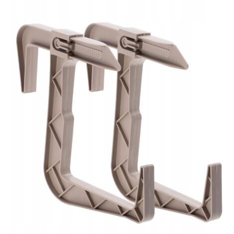 KADAX Support de Pot de Fleur pour Jardinière de Balcon 2 pcs