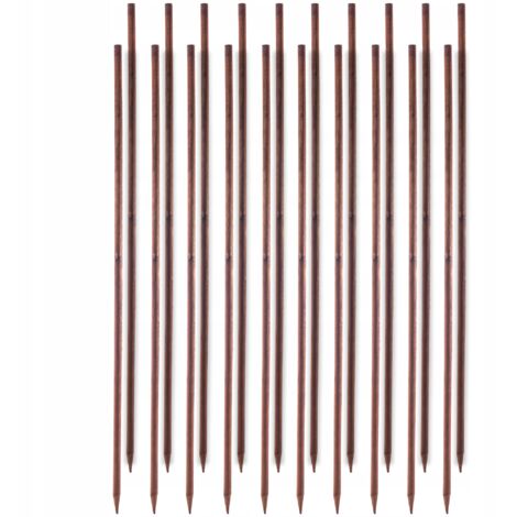 KADAX Support pour Plantes à Fleurs Tuteur Imprégné 20 pcs