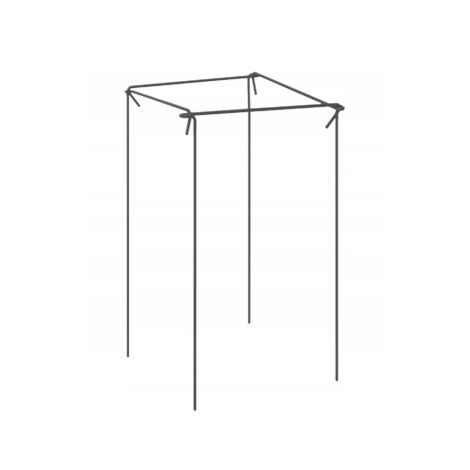 KADAX Supporto per fiori Morsetto per piante da fiore 80 cm