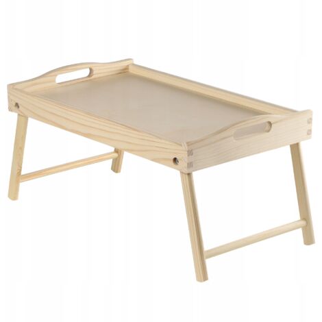 KADAX Table de petit-déjeuner pour ordinateur portable pour plateau de lit Plateau de petit-déjeuner