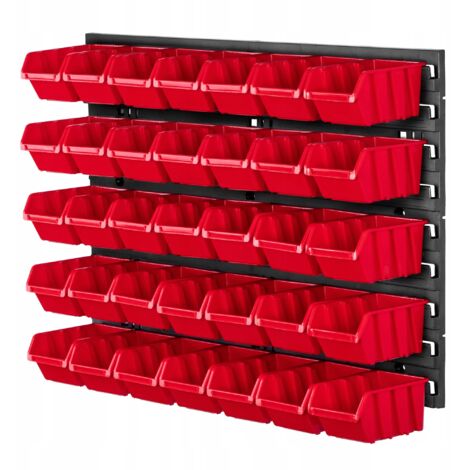 KADAX Tableau Atelier Mur 58x39cm 35 Plateaux