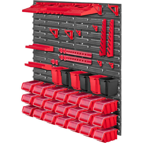 KADAX Tablero de Herramientas de Taller de Pared 78x78cm 50 piezas Taller Para Garaje
