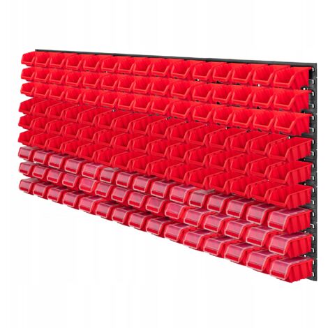 KADAX Tablero de herramientas Garage 174x78cm 135 bandejas