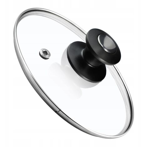 KADAX Tapa de cristal de 16 cm para sartén