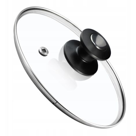 KADAX Tapa de cristal de 18 cm para sartén