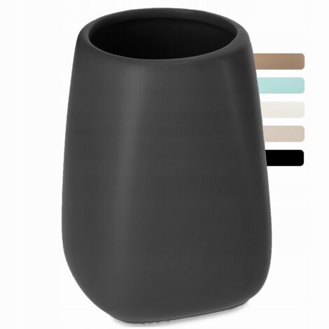 KADAX Tasse de salle de bain en céramique pour brosse à dents