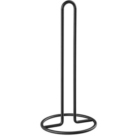 KADAX Toallero de Papel Negro Acero 32cm