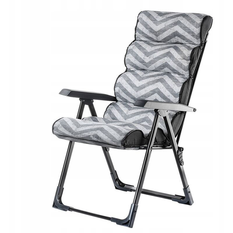 Kadax - Transat de Jardin Fauteuil Pliant Chaise de Terrasse