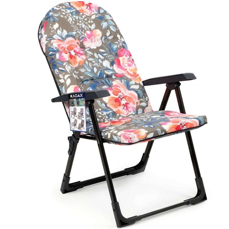 Transat de Jardin Plage Ajustable 110kg - Kadax