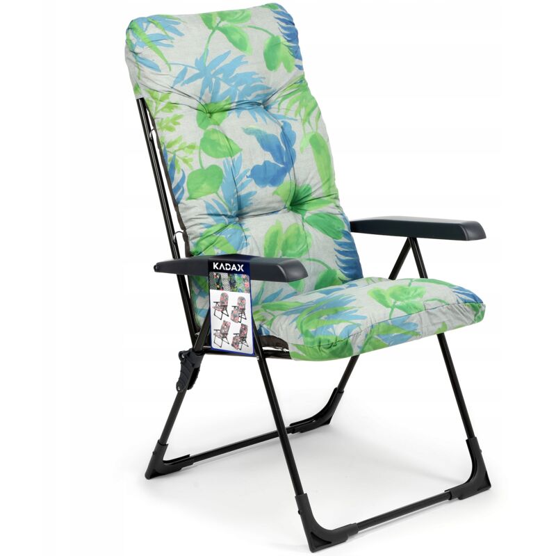 Transat de Jardin Plage Ajustable 110kg - Kadax