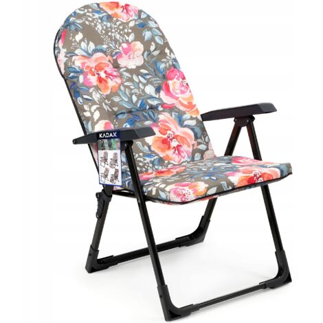KADAX Transat de Jardin Plage Ajustable 110kg