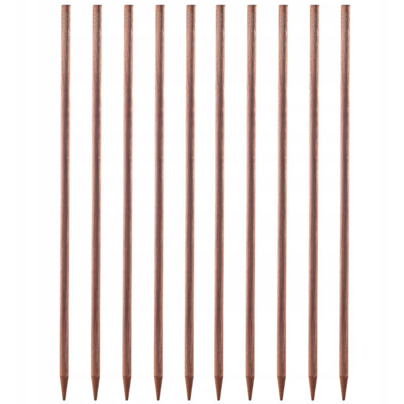 Kadax - Tuteur en bois imprégné pour plantes grimpantes - Résistant aux intempéries - 10, 28 mm x 120 cm