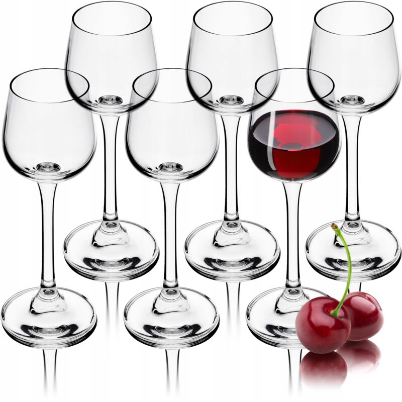 Vodka Liqueur Verres Lot de 6 verres, 60 ml - Kadax
