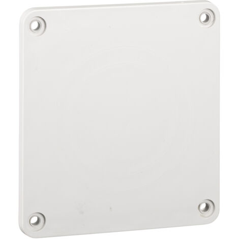 Kaedra plaque 90 x 100 mm pour prises 65 x 65 et 75 x 75 mm SCHNEIDER 13137