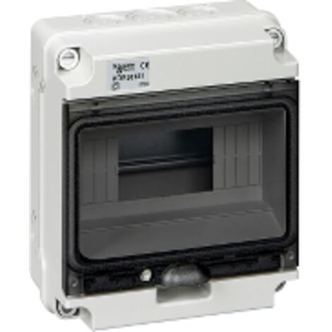 Kaedra XT coffret étanche pour appareillage modulaire 1 rangée 8 modules IP65 SCHNEIDER KDR35121