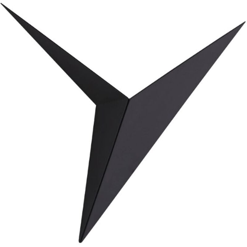 Applique murale minimaliste en forme de triangle, applique murale moderne à led, luminaires muraux intérieurs Appliques murales en métal de chevet