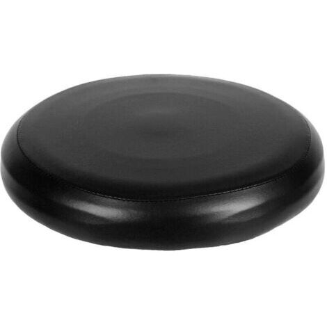 KAEJYIUT-Housse De Tabouret Ronde En Cuir Pu Elastique, Noir