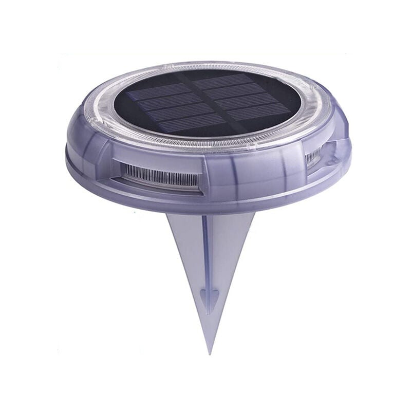 Led Lampe Solaire Exterieur, Lumiere led Exterieur Solaire et Auto On/Off Lampe de pont Solaire avec étanchéité IP68 pour Escalier passerelles,