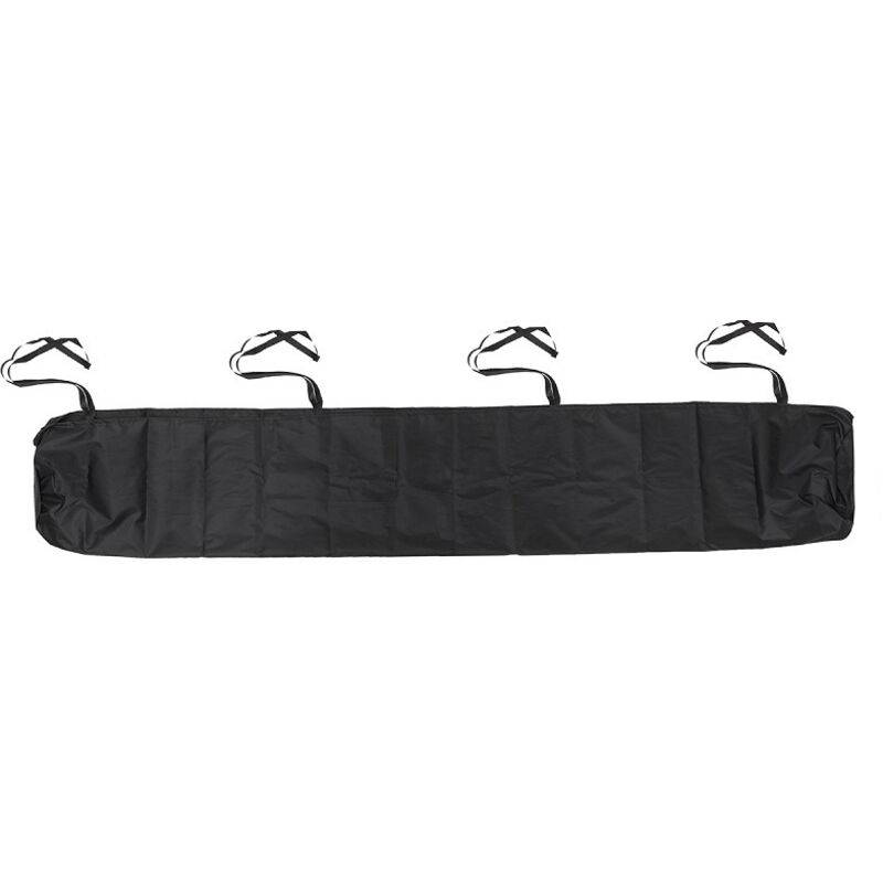 Protecteur De CouNoirure d'Auvent Anti-Poussière, Housse De Protection Auvent Pare Soleil Sac De Protection pour Store Banne, avec Cordon, pour