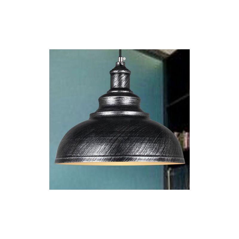 Shmshng - Suspension Luminaire Industrielle Lustre Plafonnier Vintage E27 Rétro Métal Lampe de de Plafond pour Cuisine Salle à Manger Salon