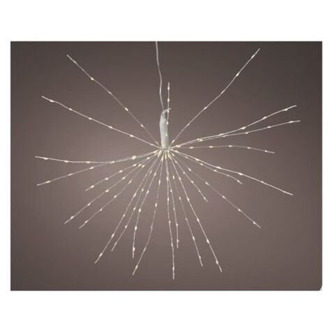 Kaemingk Decoro Lumineo Ramo Micro Led con Giochi Luce Silver