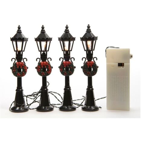 Kaemingk Decoro Set Lampioncini Decorativi Batteria