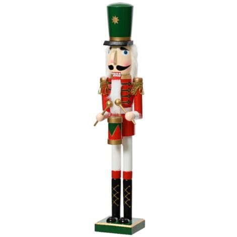 kaemingk KAEMINGK - Schiaccianoci natalizio in legno 50cm Cod. 707789