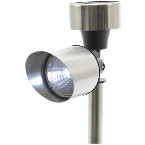 Kaemingk Lampade Solari LED - Acciaio Inossidabile - 23,5 cm