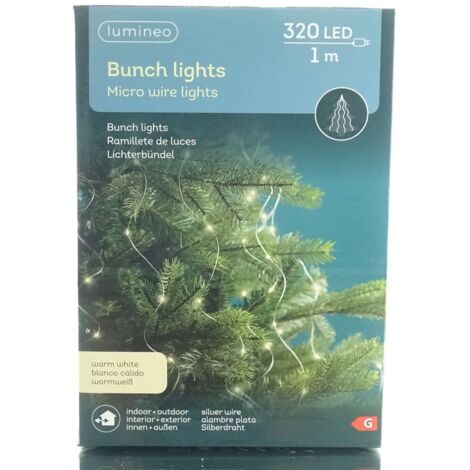 Kaemingk LED micro Light Bündel Außen 320 LED warmweiß Lichterketten