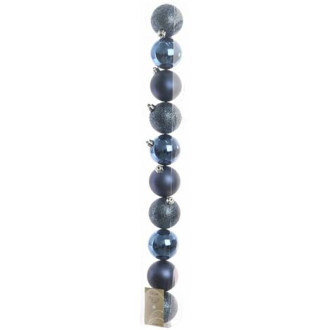 Kaemingk Sfere Natalizie - Blu Notte - 6cm