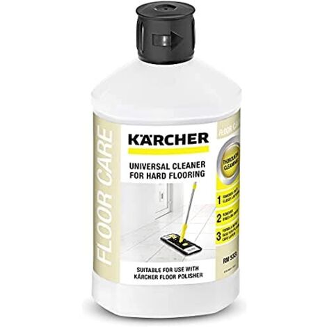 Kärcher 6.295-775.0 - Detergente Base per Pietra/Linoleum/PVC RM 519, 1 L, Compatibile con Modello F