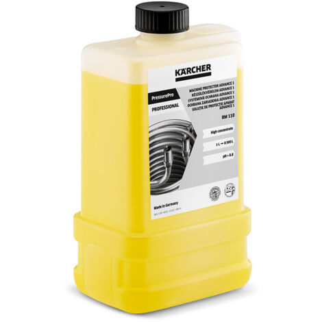 Kärcher – Anticalcaire pour nettoyeur haute pression – Protection anticorrosion – Utilisation sur surfaces alimentaires – 1L – pH 9